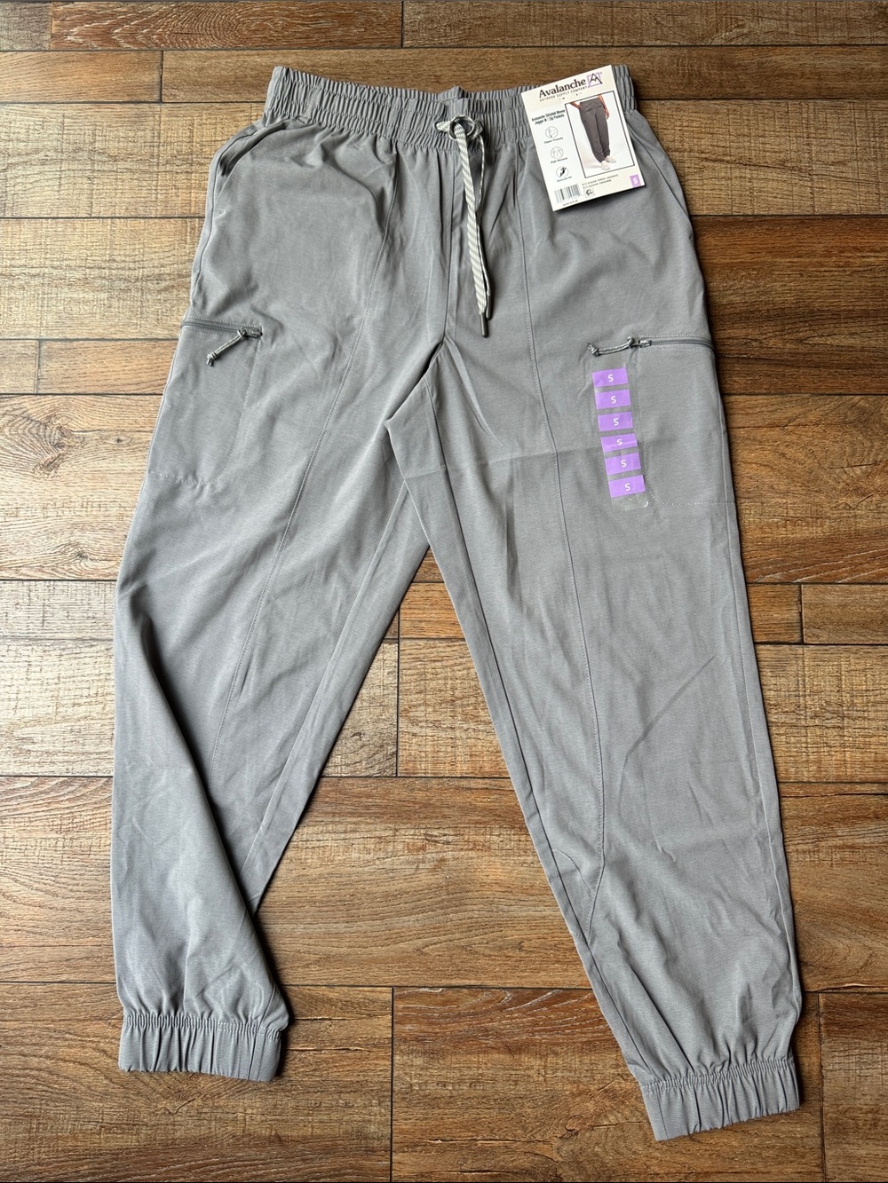 Avalanche Gray Utility Jogger Pants